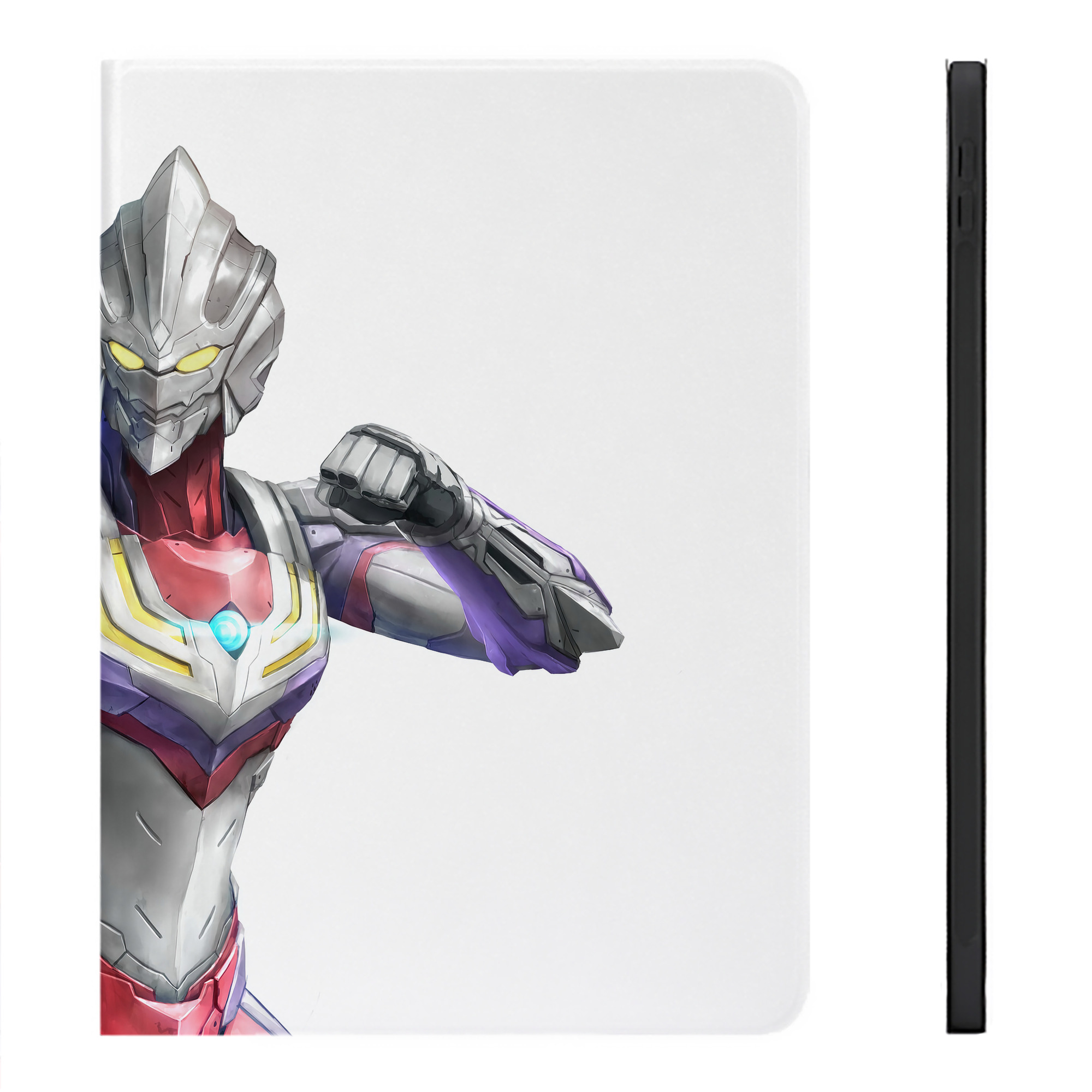 （画像用） ウルトラマン Ultraman IPadケース ペンホルダー付き ブックスタイルデザイン